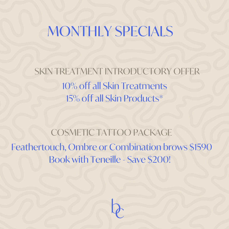 Monthly Specials!